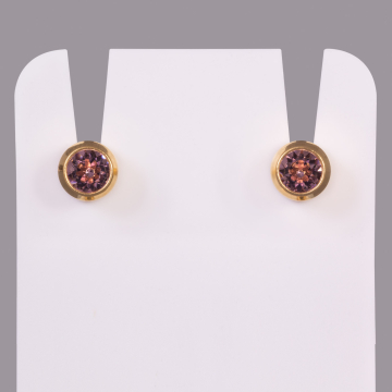 Brillantes Studex June Alexandrite - Chapado en oro