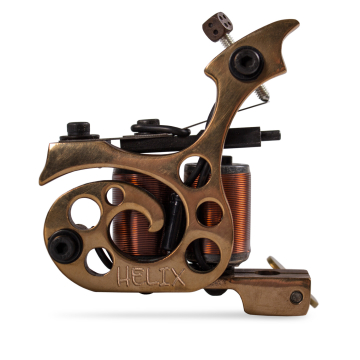 Máquina Tatuaje Cyber Brass Helix