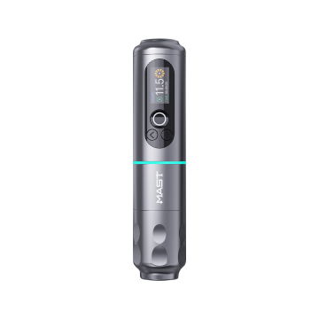 Máquina Inalámbrica Para Tatuar Dragonhawk Mast Archer 2  - Gris - Longitud de Carrera de 3.5 mm
