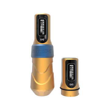 FK Irons Flux Max con 2x PowerBolt II - Longitud de Carrera de 4.0 mm - Logan (Amarilla/Azul Mate)