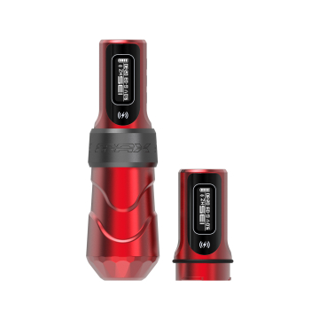 FK Irons Flux Max con 2x PowerBolt II - Longitud de Carrera de 4.0 mm - Wade (Escarlata/Negro Mate)