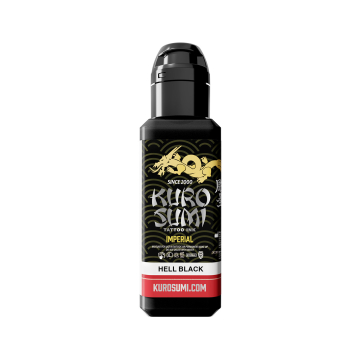 Tinta Para Tatuar Kuro Sumi Imperial - Zhang Po Hell Black 44 ml
