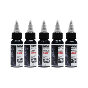 Set Completo de 5 Radiant Evolved Victor Portugal 30 ml