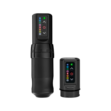 Máquina de Tatuaje Spektra Flux con Powerbolt Adicional - Black Ops