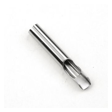 Punta Para Tatuar Acero Inoxidable 316 Plana