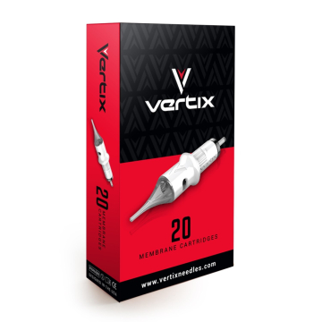 Caja de 20 cartuchos Vertix 0,35mm (Long Taper) Bugpin - Magnum