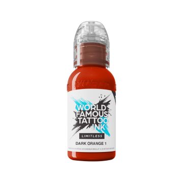 Tinta Para Tatuar World Famous Limitless - Dark Orange 1 30ml