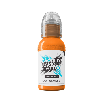 Tinta Para Tatuar World Famous Limitless - Light Orange 2 30ml