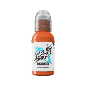 Tinta Para Tatuar World Famous Limitless - Light Orange 3 30ml