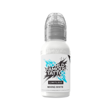 Tinta Para Tatuar World Famous Limitless - Mixing White 30ml