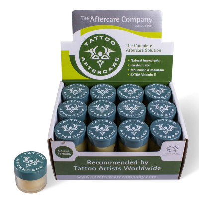 The Aftercare Company - Tattoo Aftercare®, Cuidado despues del Tatuaje 3 en 1 (Caja de 24)